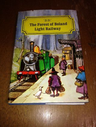 Vintage 1969 Bb The Forest Of Boland Light Railway Hard Cover Book W/dust Jacket
