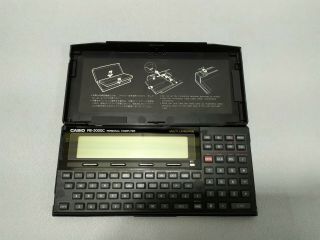 Vintage Casio Pb - 2000c Personal Computer