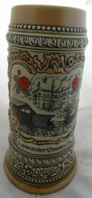 Ceramarte Beer Stein Vintage Rare High End Made In Brazil Lancaster Pa 05065