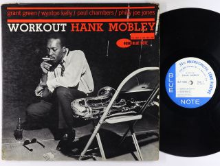 Hank Mobley - Workout Lp - Blue Note - Blp 4080 Mono Rvg Ear 47 W 63rd