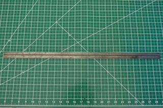 Starrett Machinist 24” Hardened 4 Grad Grooved Blade Rule Combination Square 2