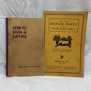 Vintage South Bend Lathe Booklets
