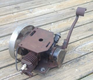 Vintage Rare Maytag Model 72 Twin Cylinder Engine Wico Magneto And Flywheel 2