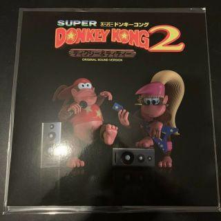 Donkey Kong Country 2 Black Vinyl Not Moonshake Snes Game Ost Soundtrack