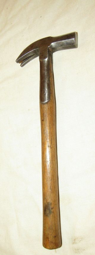 Antique Hammer Strapped Claw Hammer Old Tool Woodworking Tool