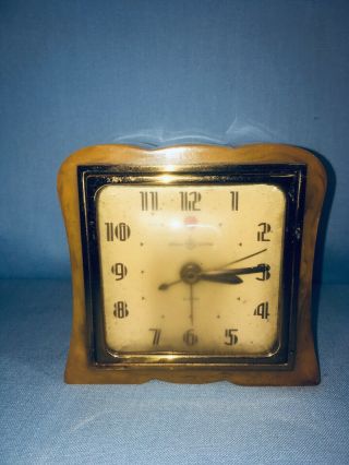 Vintage Butterscotch Bakelite General Electric Alarm Clock