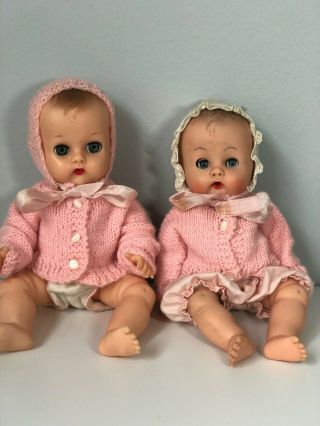 Vintage 1950’s Vogue Baby Doll Ginnette with Unmarked Baby doll clothes 2
