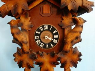 Cuckoo Clock Large 18 - 1/2 " X 13 - 1/2 " Cookoo Clock Mfg Co Germany