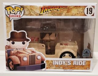 Funko Pop Rides 19 - Indiana Jones - Indy 