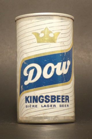 2nd Price Drop Dow Kingsbeer Vintage Tab Top Beer Can - Canada