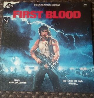 First Blood (jerry Goldsmith),  Soundtrack Lp, .