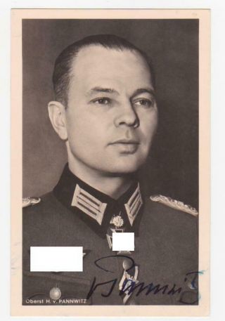 Wartime Signed Photo Knight 