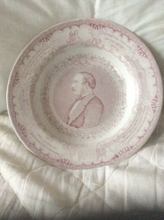 Prince Albert,  The Prince Consort 1861 Memoriam Plate - Rare Colourway
