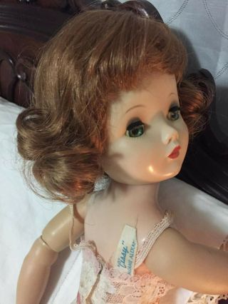 Vintage 1950s Madame Alexander Cissy Doll W/ A TAGGED CAMISOLE - READY TO DRESS 2