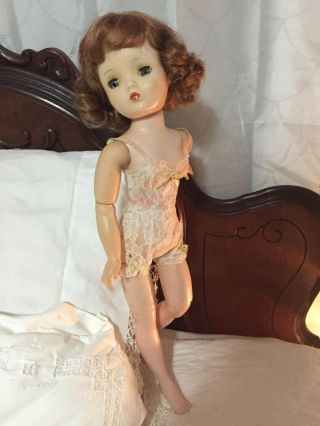 Vintage 1950s Madame Alexander Cissy Doll W/ A TAGGED CAMISOLE - READY TO DRESS 3