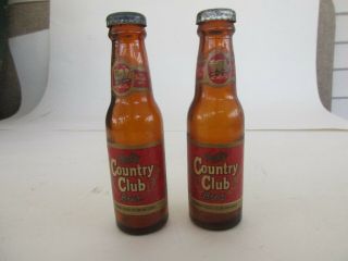 Vintage Goetz Country Club Beer Salt & Pepper Shakers
