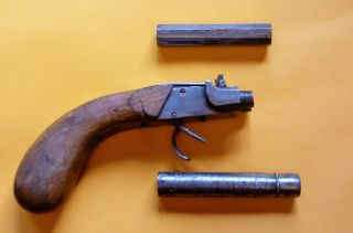Civil War Era Antique Boot Pistol Parts
