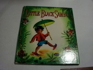 1950 " Little Black Sambo " Whitman Tell - A - Tale Book
