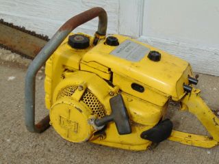 Vintage McCulloch 250 Chainsaw With 18 
