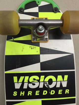 1980’s Vision Shredder Skateboard,  Complete 3