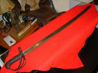Rare Antique Civil War Period M1821 Cavalry Saber Sword Confederate Import?