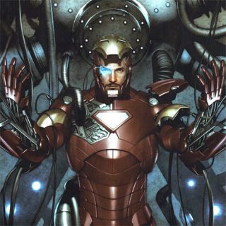Iron Man Signed Art Print Director Of Shield 31 Adi Granov Cover Marvel