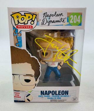 Napoleon Dynamite Funko Pop Autographed By Jon Heder