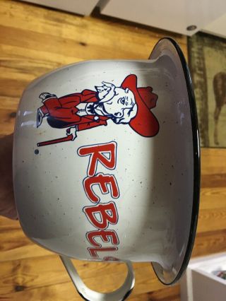 Vintage Ole Miss Rebels,  Col.  Reb Bowl Pot 2