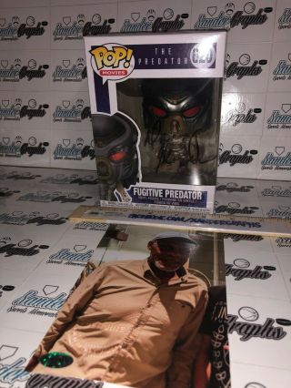 Danny Glover Signed Autographed Predator Funko Pop Vinyl - Proof Lethal Weapon