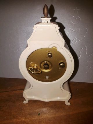 Vintage Unusual Westclox Miniature Alarm Clock Wind Up 2