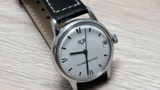 GUB Glashutte cal.  69.  1 - vintage mechanical german wrist watch 2
