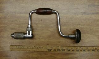 Old Tools,  Vintage Stanley 923 - 10 " Ratcheting Bit Brace,