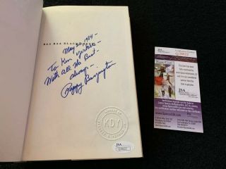 Gregory Pappy Boyington Signed Autograph Book Jsa Blacksheep Usmc Moh Ww2 Ace