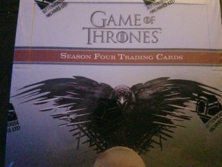 Game Of Thrones Season Four Trading Cards Box