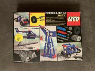 Vintage Lego Expert Builder Set 8050 W/box,  All Inserts And Instructions