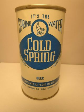 Cold Spring Straight Steel Stay Tab Beer Can 55 - 36 Minnesota