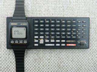Seiko UC - 3000 VERY Rare Vintage Computer Watch (Memo - Diary) 2