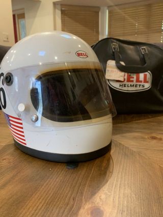Vintage Bell Star Full Face Helmet 7 1/2 Racing History