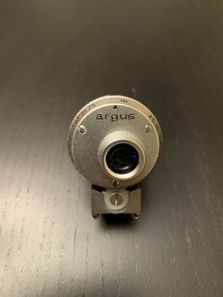 Vintage Argus Turret Viewfinder 35mm,  50mm,  100mm 3