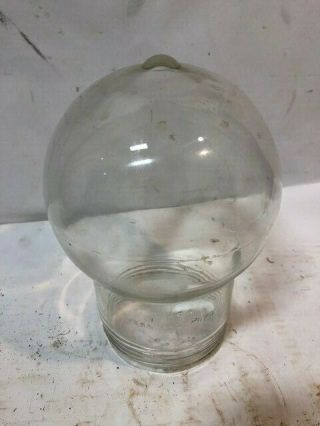 Crouse Hinds Vdb3 Explosion Proof Glass Globe Vintage Industrial Bulbous