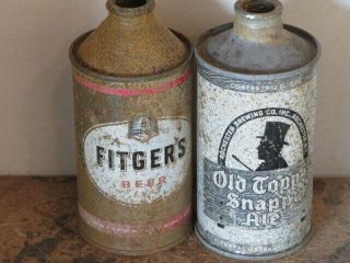 2.  Different.  Cone Tops.  Solid.  Ones Old.  Topper.  And.  Fitgers