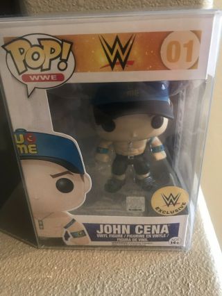 John Cena (wwe Exclusive) Funko Pop 01 Vaulted 2015