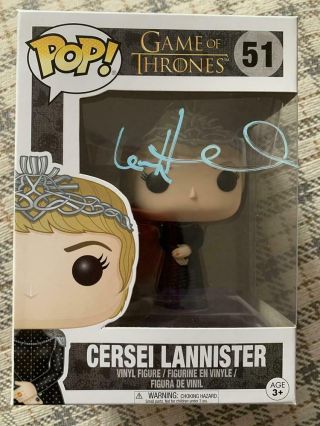 Lena Headey Signed Funko Pop Cersei Lannister,  Game Of Thrones 51