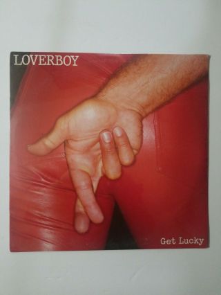 Vintage Loverboy Get Lucky Lp Vinyl Record 1981