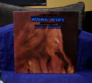 Janis Joplin Very Rare Lp Kozmic Blues 1969 Usa1stpress W/rare Sticker