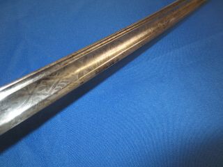 U.  S.  Civil War Model 1850 Engraved Foot Officer ' s Sword - Imported 3