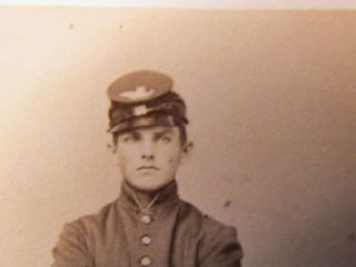 44th Massachusetts Infantry Sergeant Manning Emery cdv photograph 2