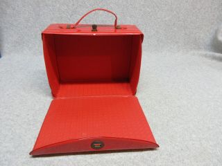 RaRe Unlisted 1960 ' s SCHOOL DAZE - - BORED OF EDUCATION Red VINYL LUNCHBOX C 9.  5 2