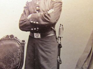 44th Massachusetts Infantry Captain Henry Dorr Sullivan cdv photograph 3