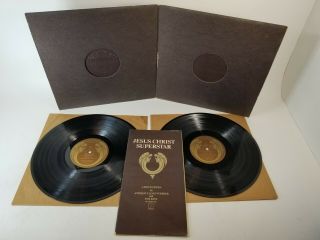 Jesus Christ Superstar Record Double LP Vinyl Album With Book Decca Records 2 2